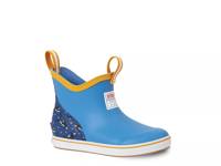 Salmon Sisters Ankle Deck Boot - Kids' Blue view