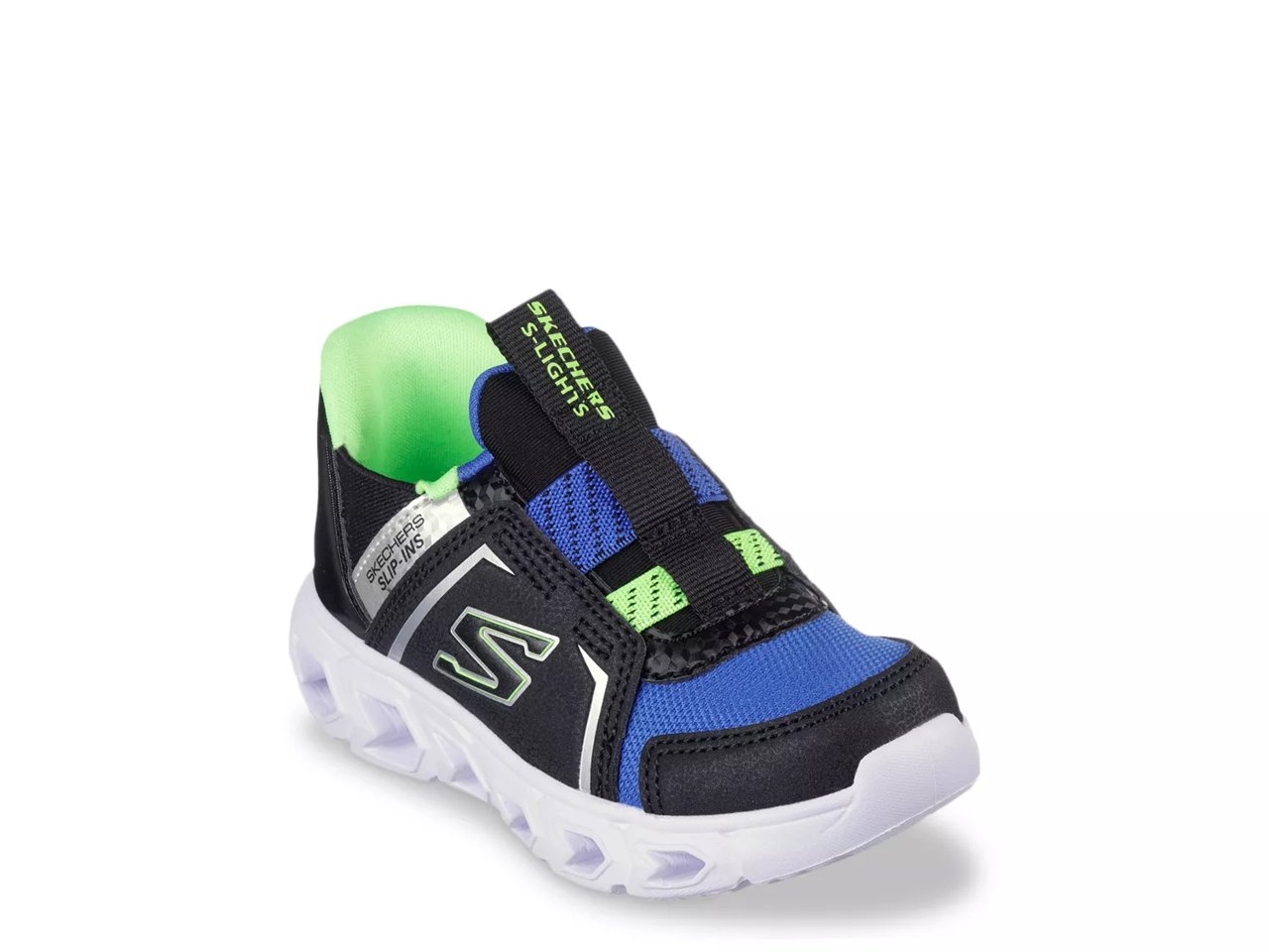 Hands Free Slip-Ins S-Lights Hypno-Flash 2.0 Brisk Brights Slip-On Sneaker - Kids'