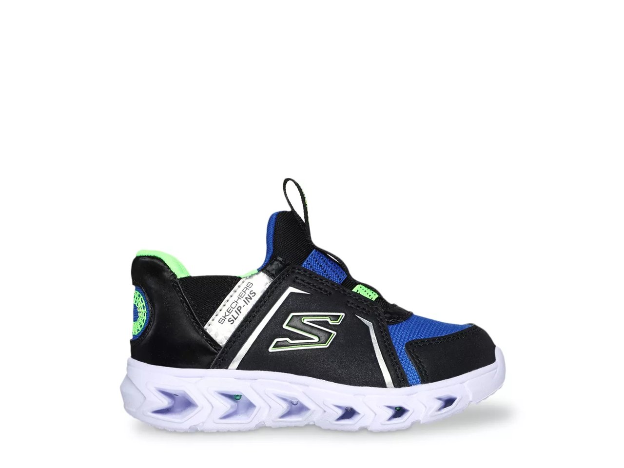 Hands Free Slip-Ins S-Lights Hypno-Flash 2.0 Brisk Brights Slip-On Sneaker - Kids'