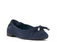 Maysa Ballet Flat Blue Suede view