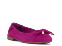 Maysa Ballet Flat Rosewood Suede view