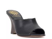 Vilty Wedge Sandal Black Leather view