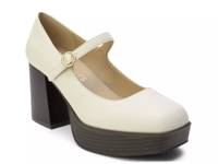 Matilda Mary Jane Pump Bone view