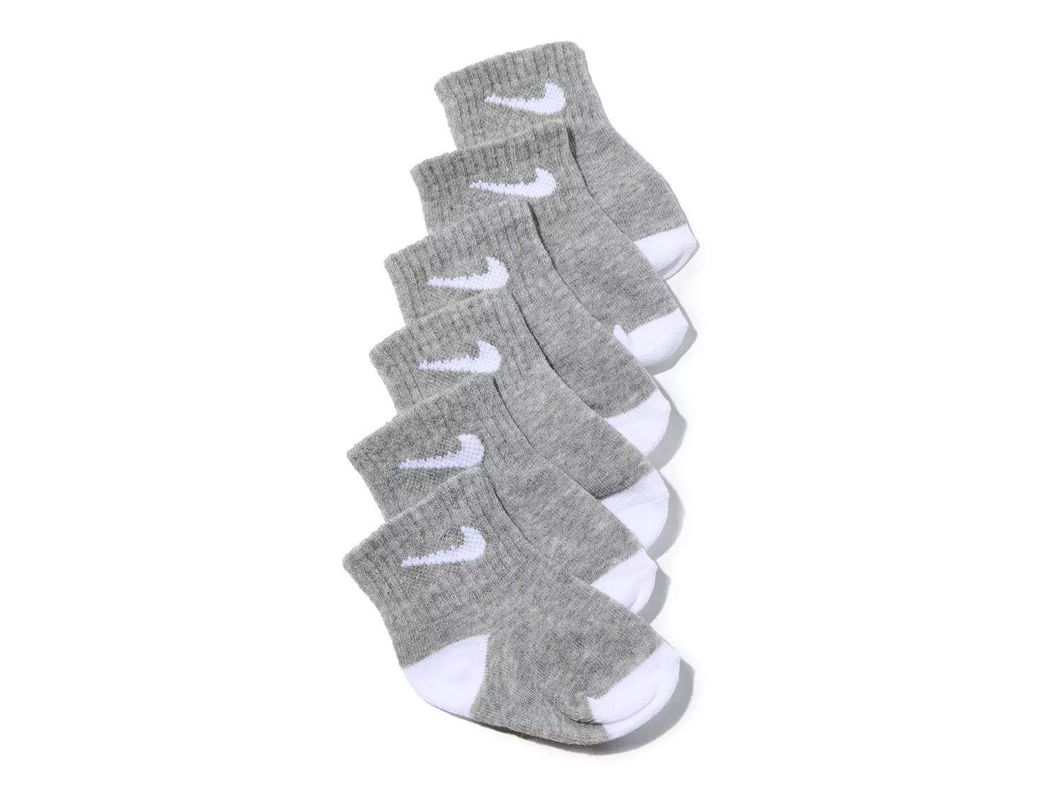 Logo Kids' Ankle Socks - 6 Pack