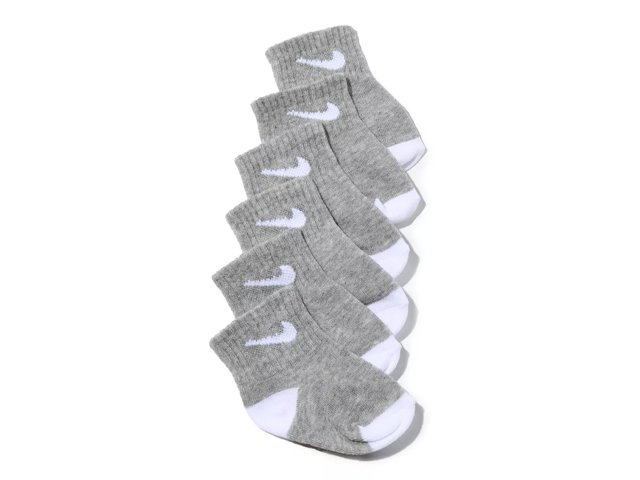 Logo Kids' Ankle Socks - 6 Pack