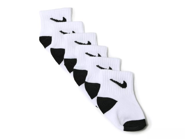 Logo Kids' Ankle Socks - 6 Pack