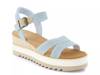 Louisa Platform Sandal - Women's Light Blue view