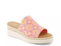 Margot Wedge Sandal - Women's Pink view