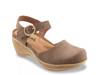 Mabelle Clog Tan Nubuck Leather view