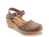 Mabelle Clog Tan Nubuck Leather view