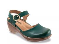 Mabelle Clog Green Leather view