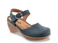 Mabelle Clog Grey Nubuck Leather view