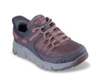 Hands Free Slip-Ins Summits Trail Shoe - Women's Burgundy view