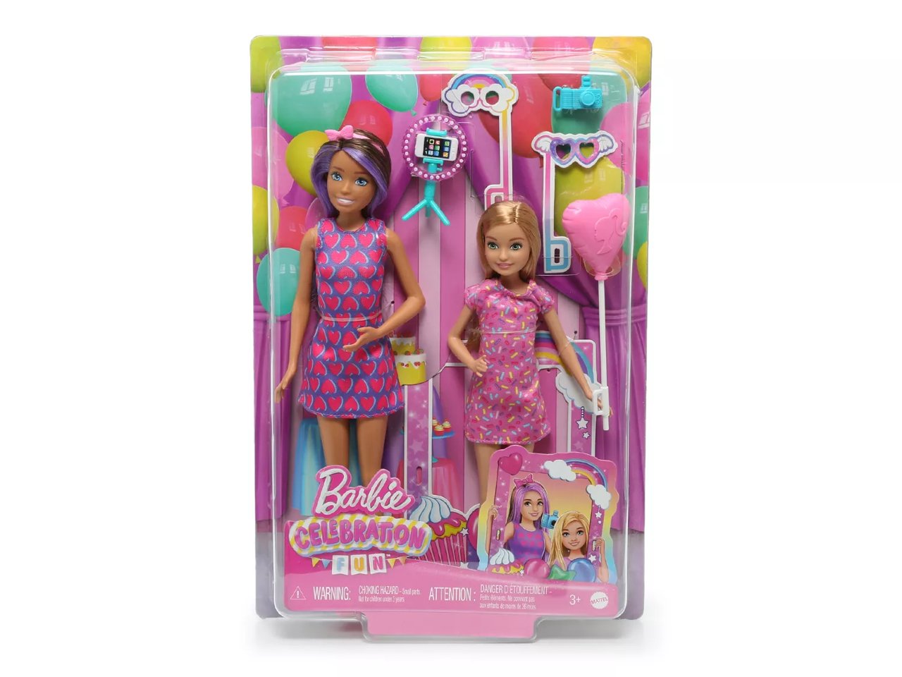 Barbie Celebration Fun Doll - 2 Pack