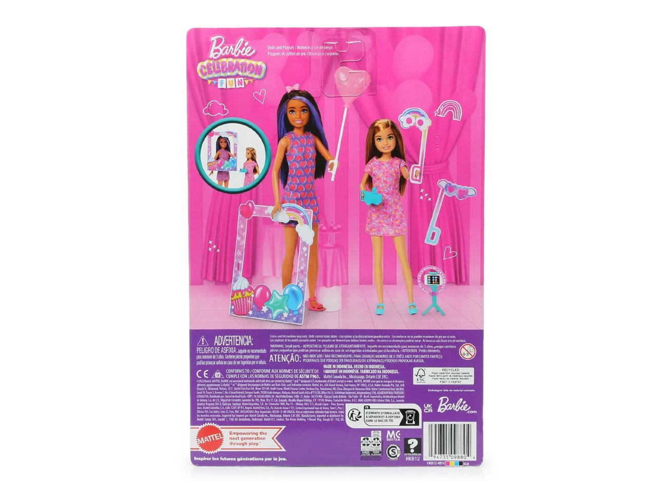 Barbie Celebration Fun Doll - 2 Pack