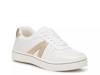 Krew Sneaker - Women's White/Soft Gold Metallic view