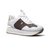 Raina Trainer Sneaker Brown/White/Gold Metallic view