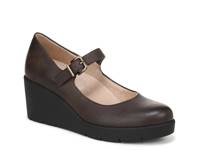 Adore Mary Jane Wedge Pump Dark Brown view