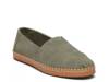 Alpargata Leather Wrap Slip-On - Women's Grey view