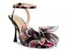 Luz Sandal Black Floral Print view