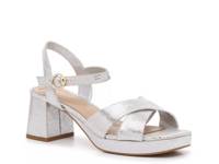 Liliena Platform Sandal Silver Metallic Synthetic view
