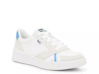 The Court Sneaker - Women's White/Blue/Light Grey view