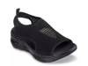 Cali Arch Fit Sheer Catch Sandal Black view