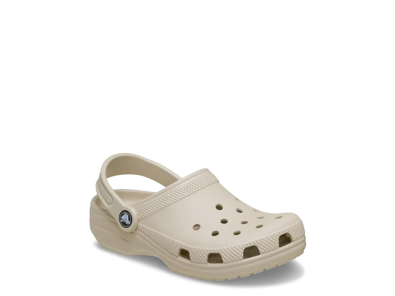 CROCS Kids Beige Clog with Black Strap Crocs Toddler & Kids Baya Clog - Walmart.com main image 4