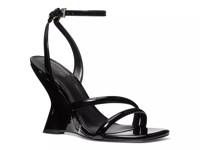 Nadina Wedge Sandal Black view