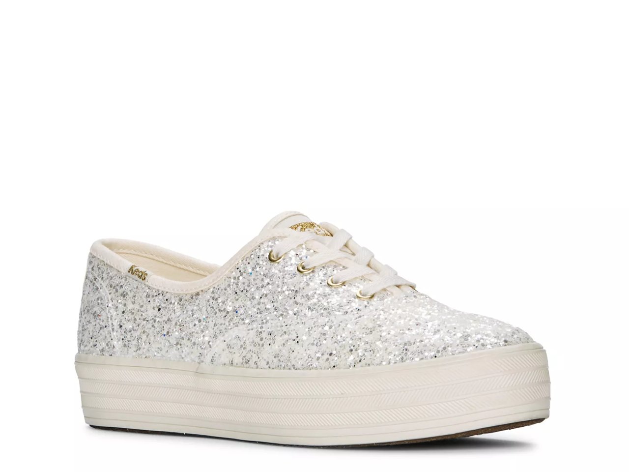Glitter Platform Sneaker - Women's