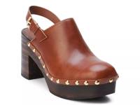 Liberty Platform Clog Tan view