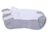 Everyday Men's Compression Ankle Socks - 2 Pack White/Grey view