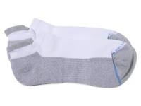 Everyday Men's Compression Ankle Socks - 2 Pack White/Grey view