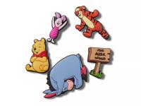 Winnie The Pooh Jibbitz Set - 5 Pack Multicolor view