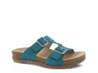 Dayna Platform Sandal Teal view