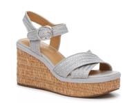 Kehra Wedge Sandal Ice Blue Silver view