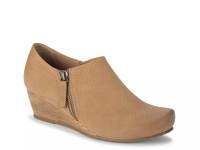 Louise Wedge Shootie Sandstone view