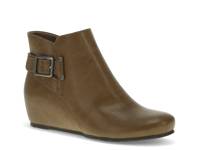 Serena Wedge Bootie Dark Brown view