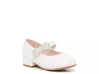 Lil Grace Mary Jane Pump - Kids' White view