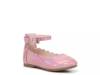 Lil Emma Flat - Kids' Pink Metallic view