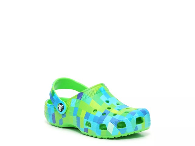 Classic Digi Block Clog - Kids'