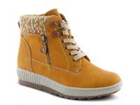 Karlene Bootie Mustard Tan view