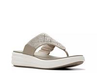 Drift Way Wedge Sandal Grey view