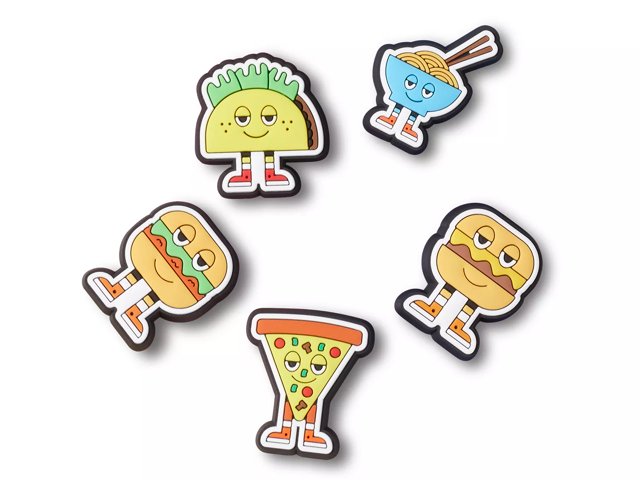 Chill Foods Jibbitz Set - 5 Pack
