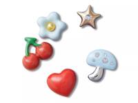 Puffy Metals Jibbitz Set - 5 Pack Multicolor view