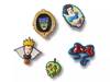 Snow White Jibbitz Set - 5 Pack Multicolor view