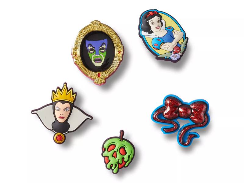 Snow White Jibbitz Set - 5 Pack