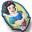 Snow White Jibbitz Set - 5 Pack Multicolor view
