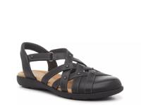 Elizabelle Sea Fisherman Sandal Black view