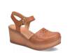 Daria Wedge Sandal Tan view